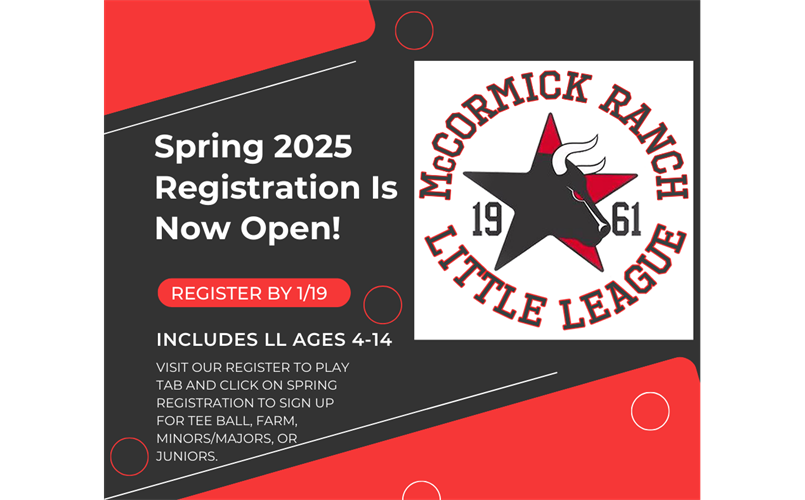 Spring 2025 Registration Is Open!